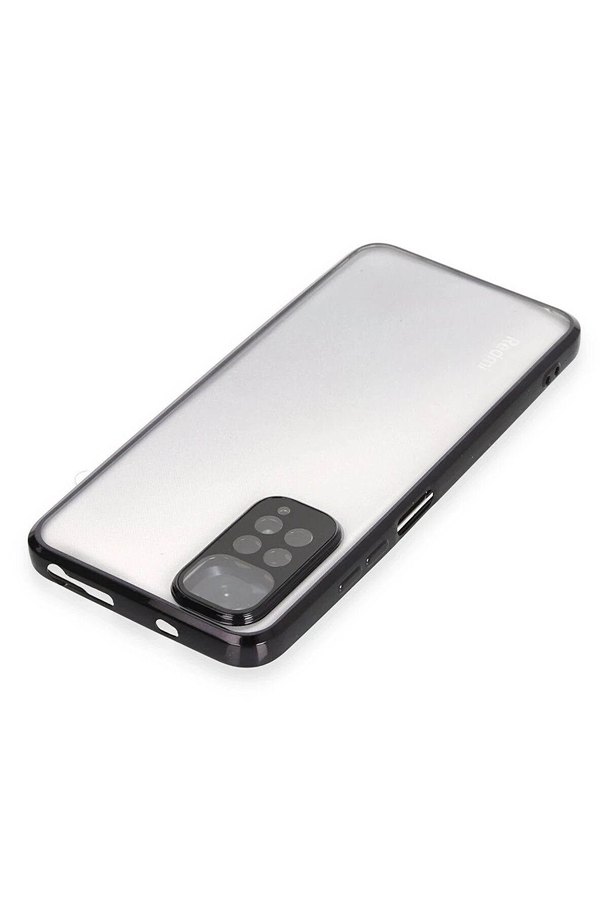 Xi̇aomi̇ Redmi̇ Note 11 Kılıf Lensli̇ Si̇li̇kon - Si̇yah - Dropx8724-1363