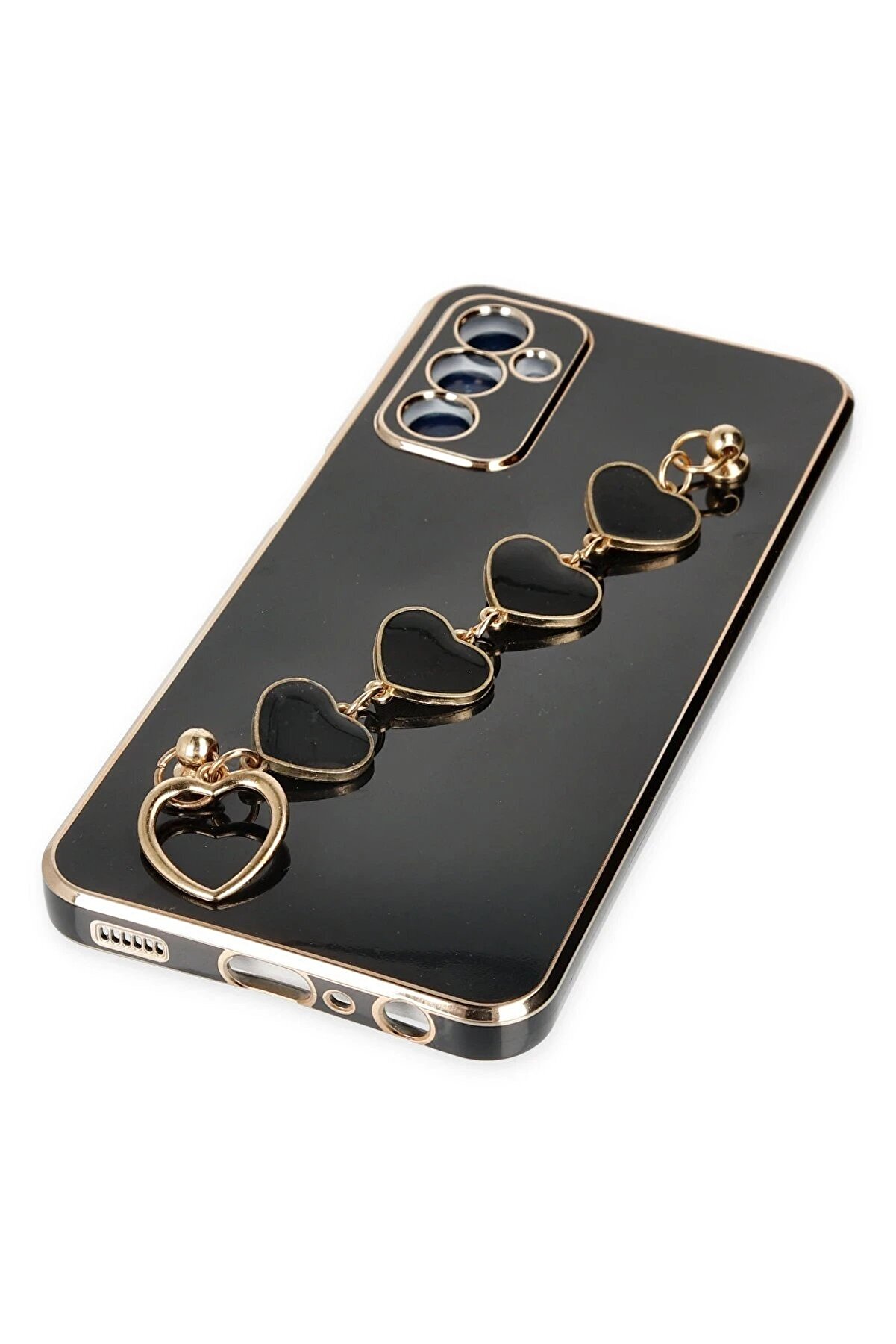 Samsung Galaxy M23 Kılıf Esi̇la Si̇li̇kon - Si̇yah - Dropx2869-3319