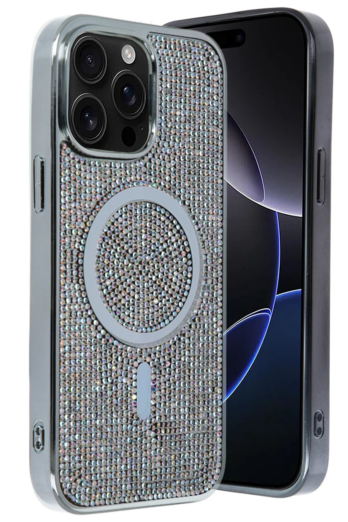 Apple İphone 15 Pro Helen Magsafe Kapak - Rai̇nbow - Dropx4089-5298