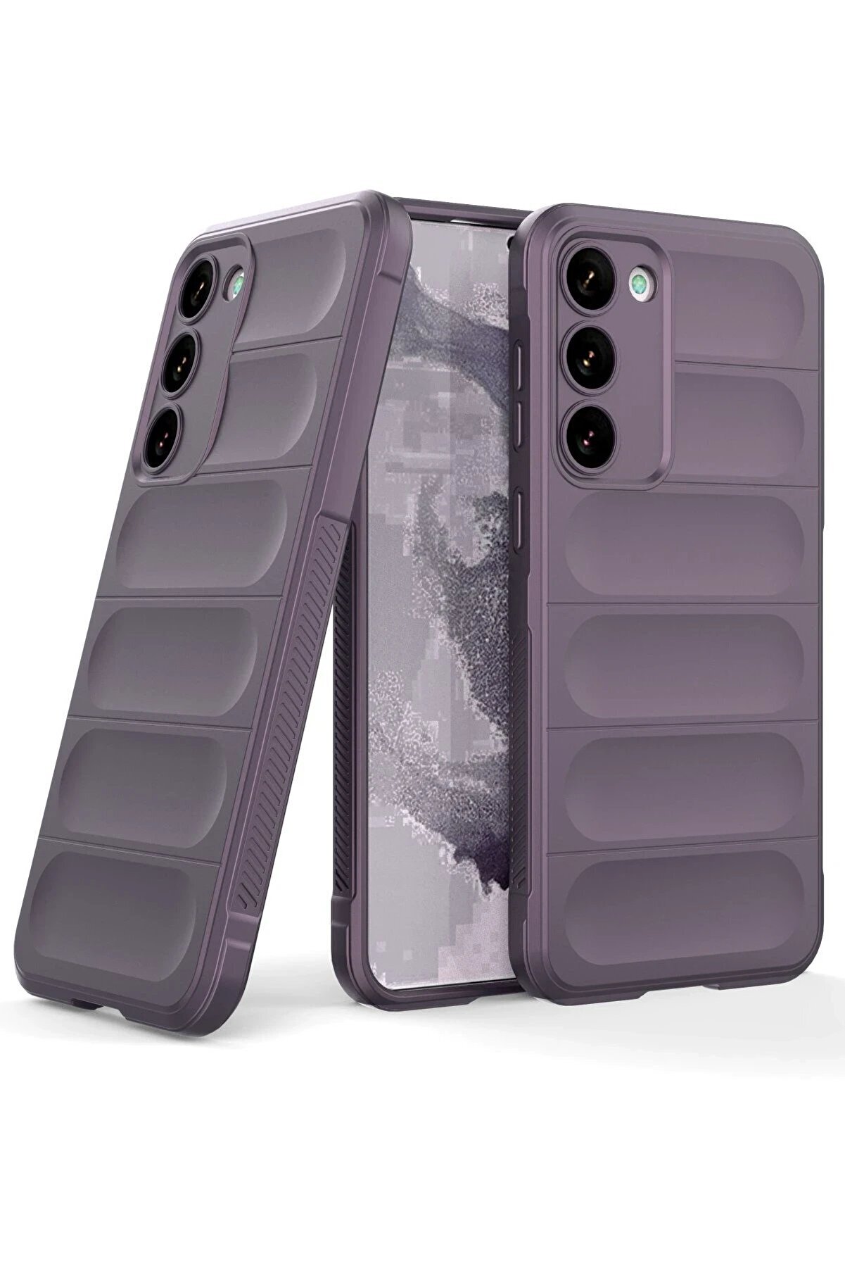 Samsung Galaxy S23 Plus Kılıf Opti̇mum Si̇li̇kon - Mor - Dropx8424-6523