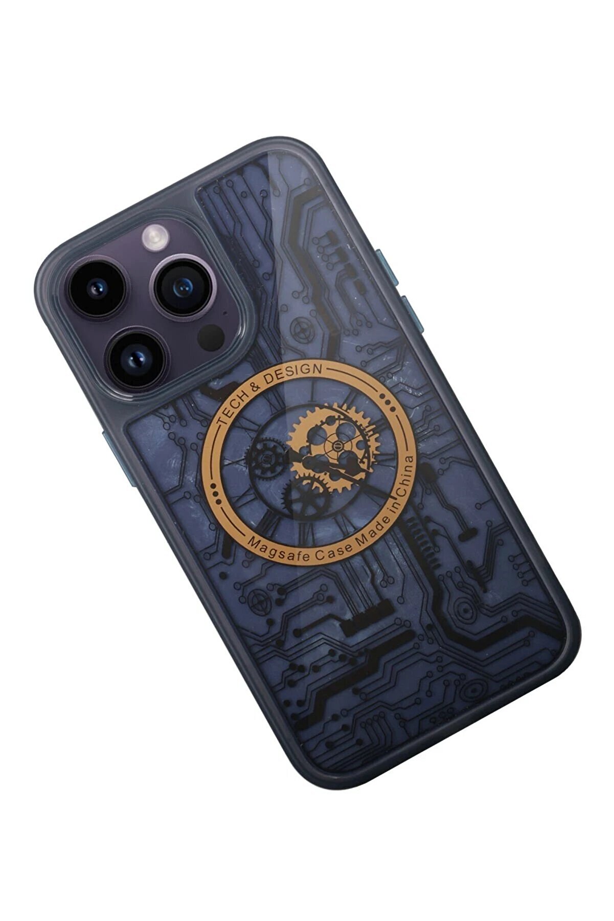 İphone 14 Pro Kılıf Magi̇c Magneti̇csafe Si̇li̇kon - Si̇yah - Dropx8488-8745