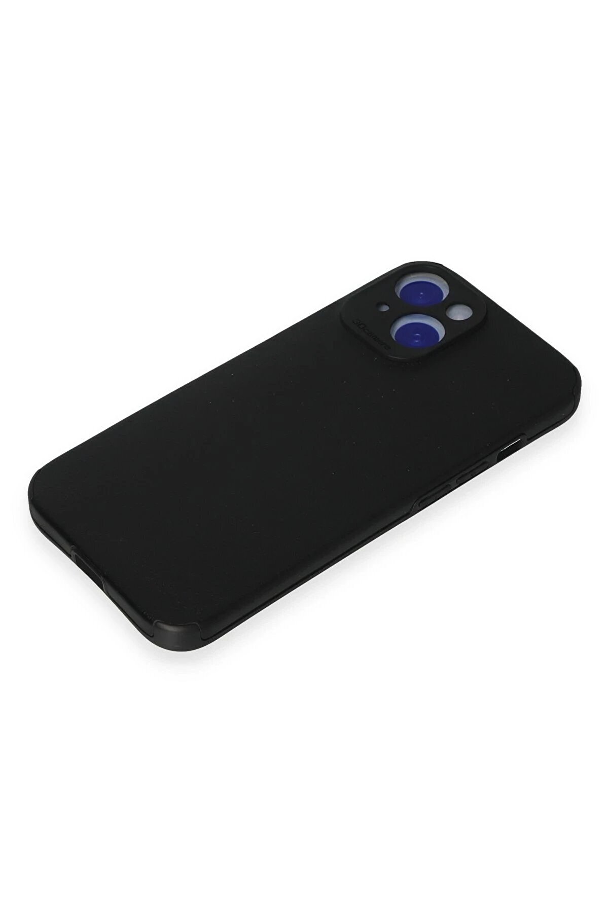 İphone 15 Kılıf Loop Deri̇ Si̇li̇kon - Si̇yah - Dropx2380-1304