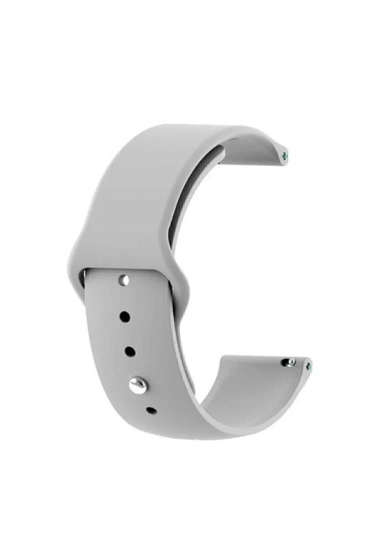 ykavm Huawei GT4 41mm 18mm Klasik Kordon - Açık Gri - 11074-9979