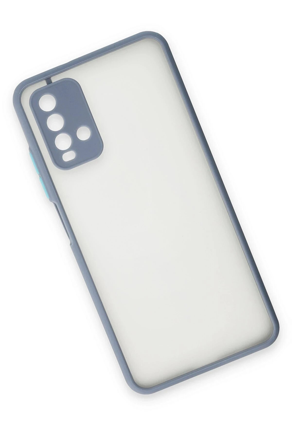 Xi̇aomi̇ Redmi̇ 9T Kılıf Montreal Si̇li̇kon Kapak - Gri̇ - Dropx3658-1280