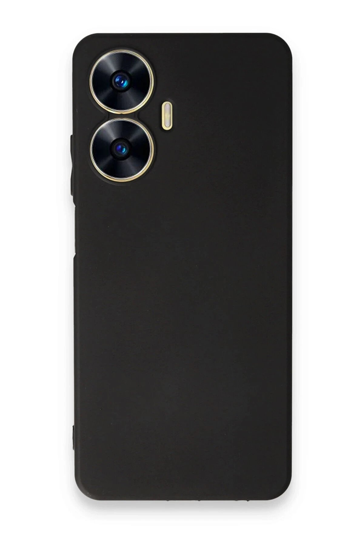 CepteToptan Realme C55 Kılıf First Silikon - Siyah - DROPX4665-3073