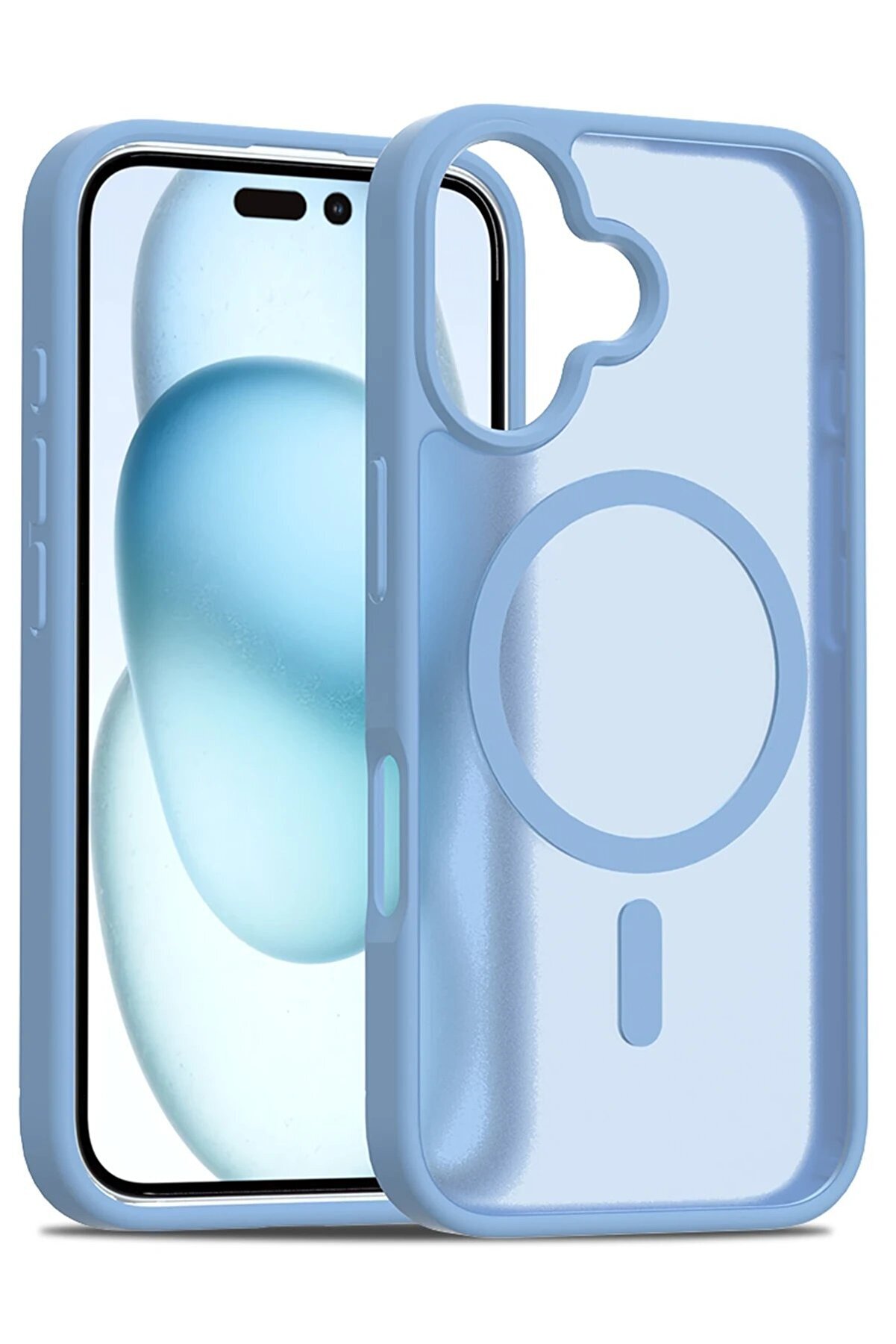 İphone 16 Plus Jota Magsafe Kapak - Açık Mavi̇ - Dropx2474-8023