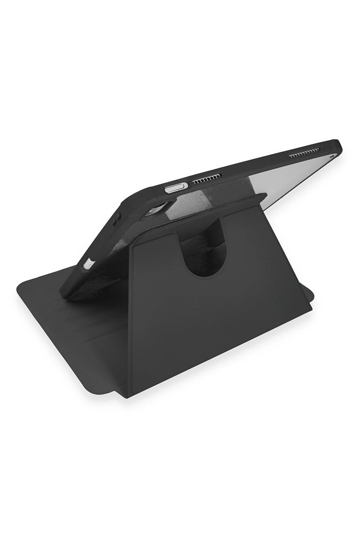 CepteToptan iPad 10.2 (7.nesil) Kılıf Starling 360 Kalemlikli Tablet Kılıf - Siyah - DROPX2300-8139