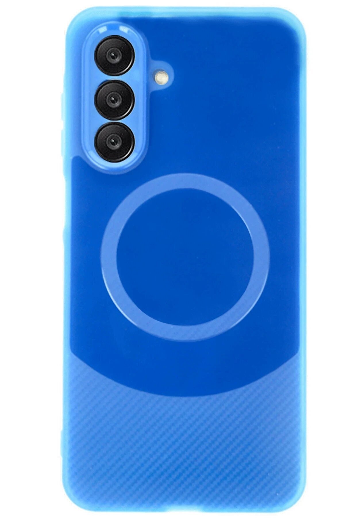 Samsung A36 Kılıf Maya Karbon Kapak - Laci̇vert - Dropx3563-9776