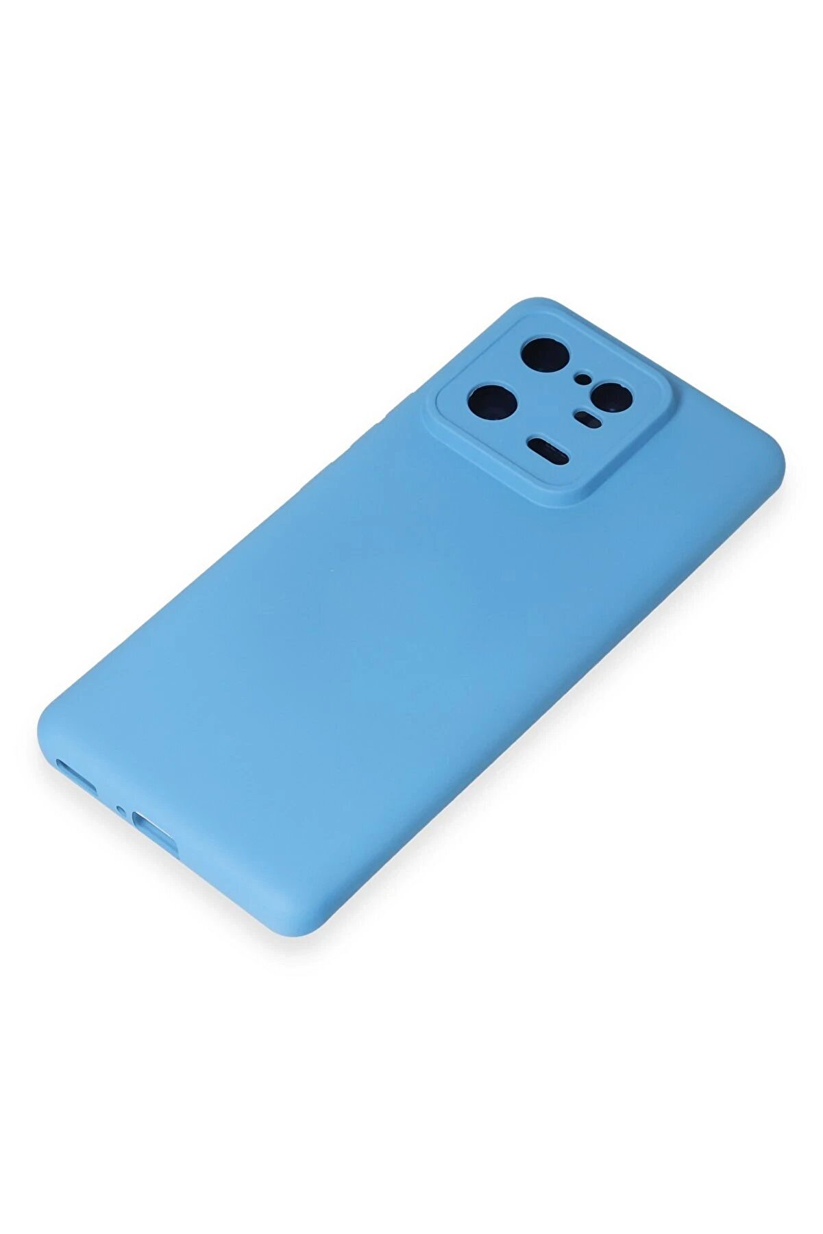 Xi̇aomi̇ Mi̇ 13 Pro Kılıf Nano İçi̇ Kadi̇fe Si̇li̇kon - Mavi̇ - Dropx9210-6861