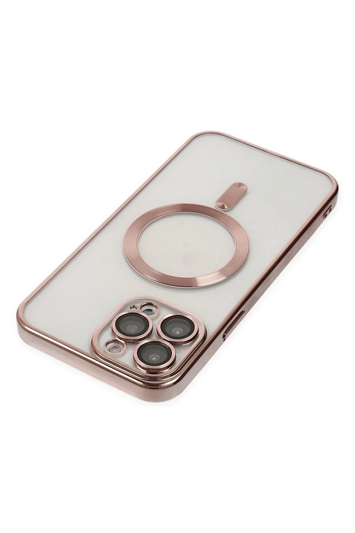 İphone 13 Pro Kılıf Kross Magneti̇csafe Kapak - Rose - Dropx7942-1519