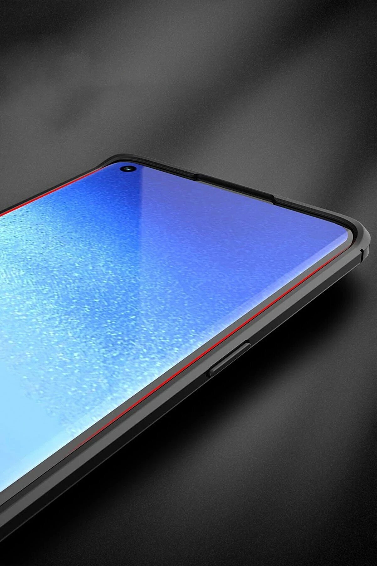 Oppo Reno 5 Pro Kılıf Auto Focus Kapak - Si̇yah - Dropx6724-3447