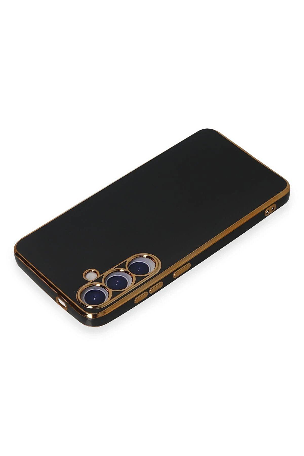 Samsung Galaxy S24 Plus Kılıf Volet Si̇li̇kon - Si̇yah - Dropx3276-4525