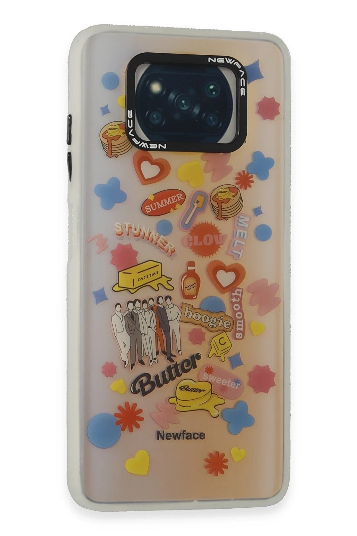 CepteToptan Xiaomi Pocophone X3 Kılıf Estoril Desenli Kapak - Estoril - 16 - DROPX6318-5999