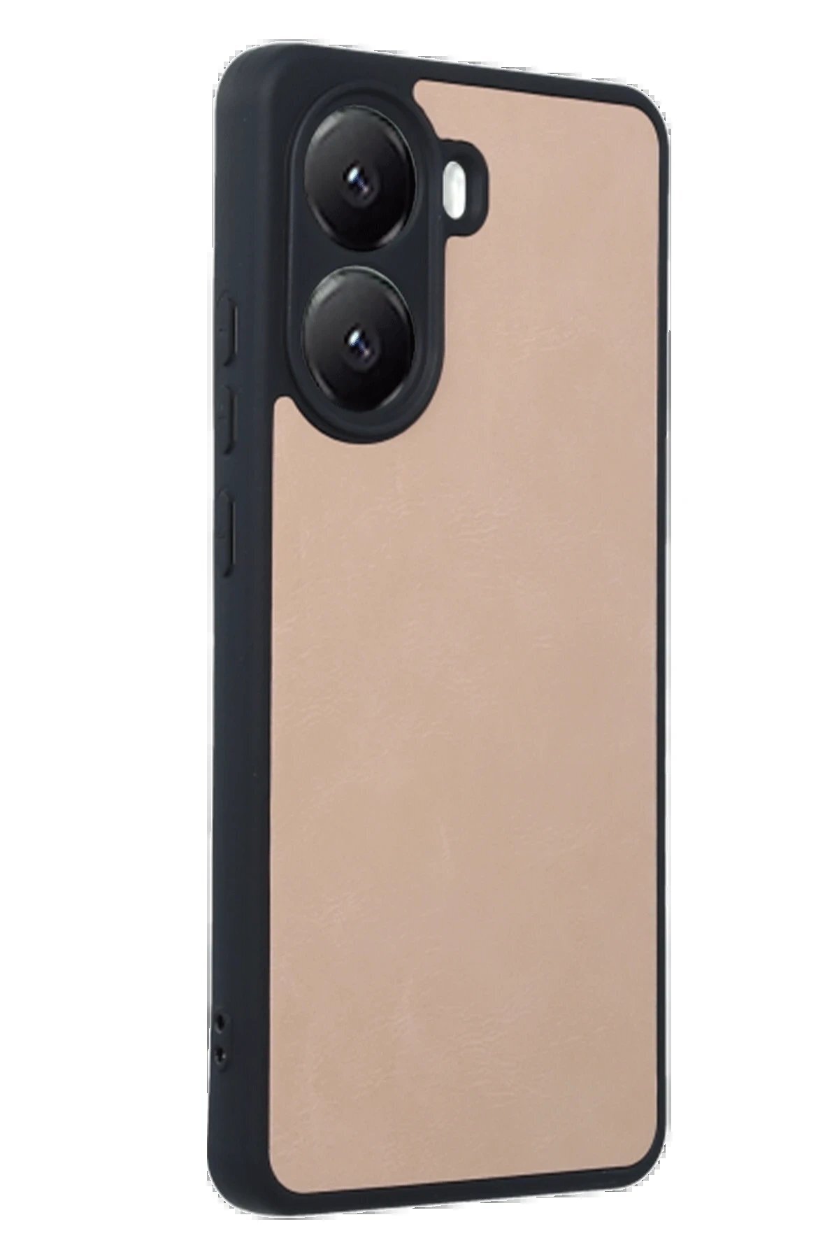 Xi̇aomi̇ Poco X7 Pro Kılıf Aras Deri̇ Kapak - Pudra - Dropx4720-5615