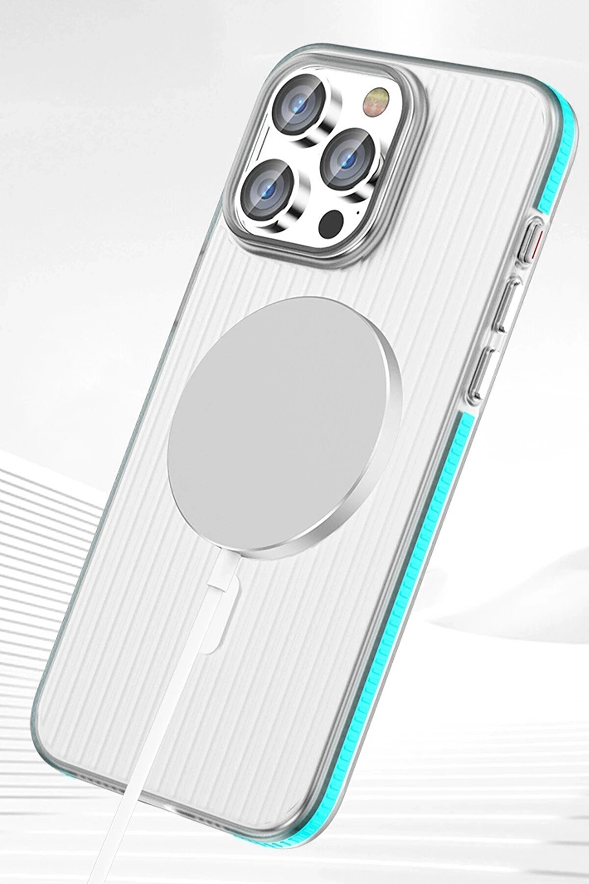 İphone 16 Li̇ne Magsafe Kapak - Si̇yah - Dropx4045-4216