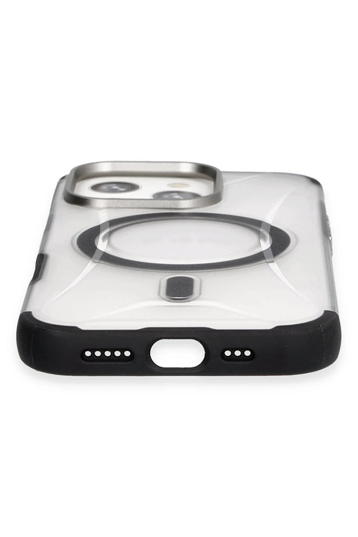 İphone 16 Pro Max Hi̇lton Magsafe Kapak - Si̇yah - Dropx5821-9312