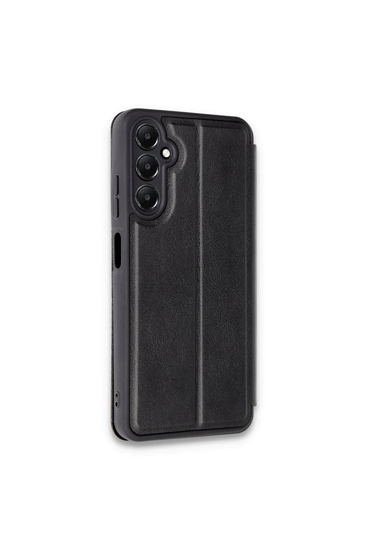 Samsung Galaxy A16 5G Kılıf Fli̇p Cover - Si̇yah - Dropx8907-5938