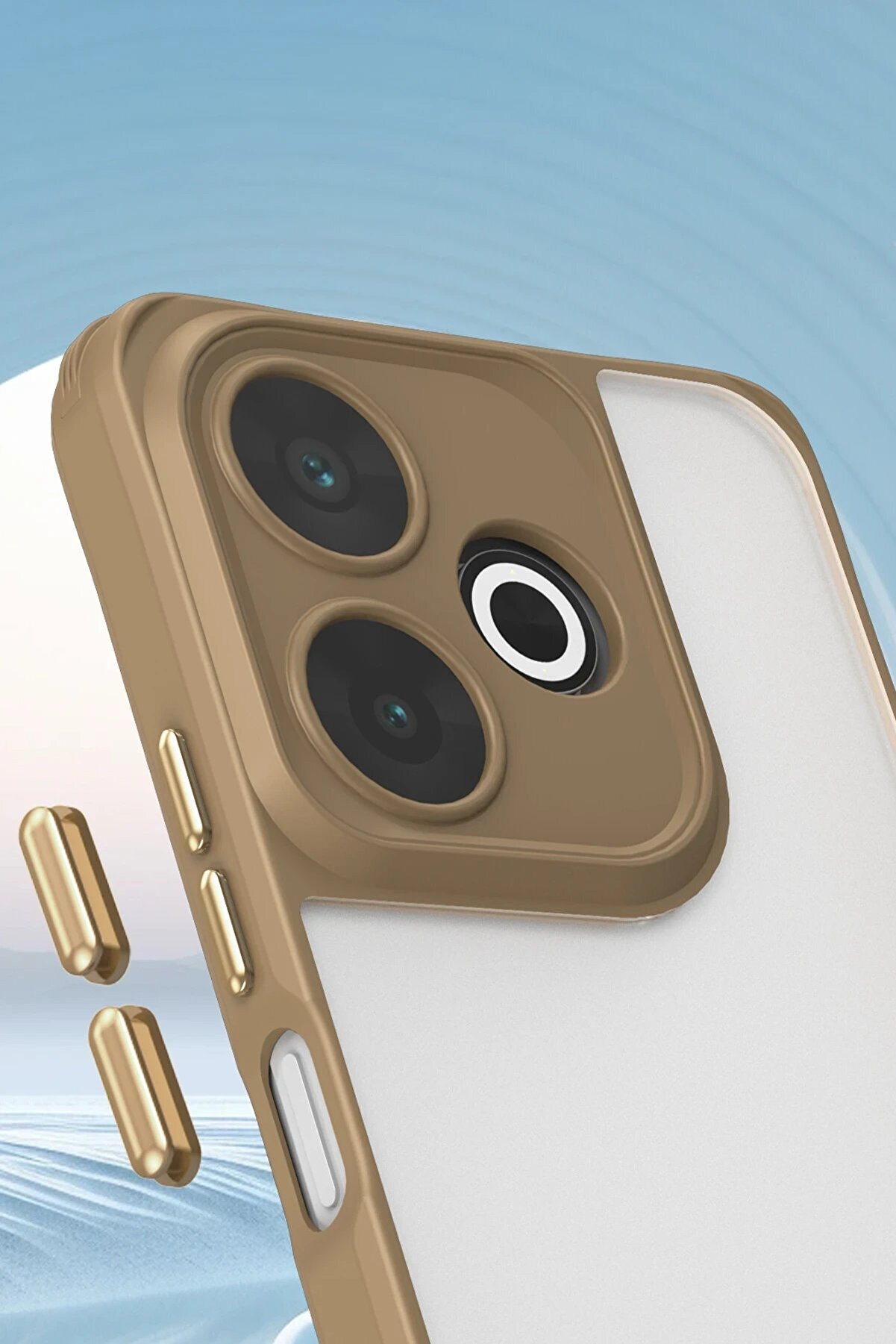 Xi̇aomi̇ Redmi̇ 13 4G Kılıf Penta Si̇li̇kon Kılıf - Si̇yah - Dropx5615-8397