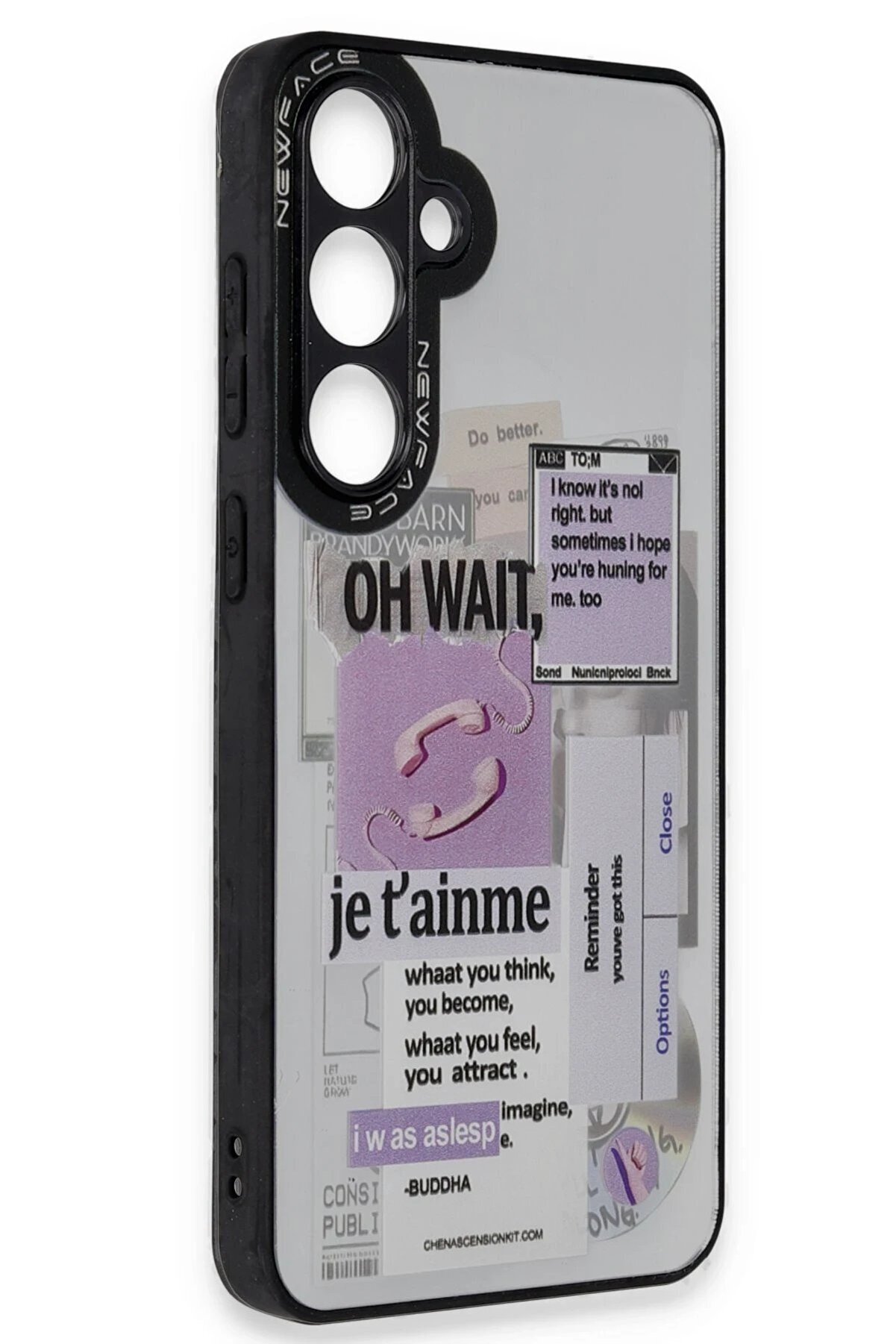 Samsung Galaxy S24 Kılıf Mi̇rror Desenli̇ Kapak - Mi̇rror - 4 - Dropx7594-6375