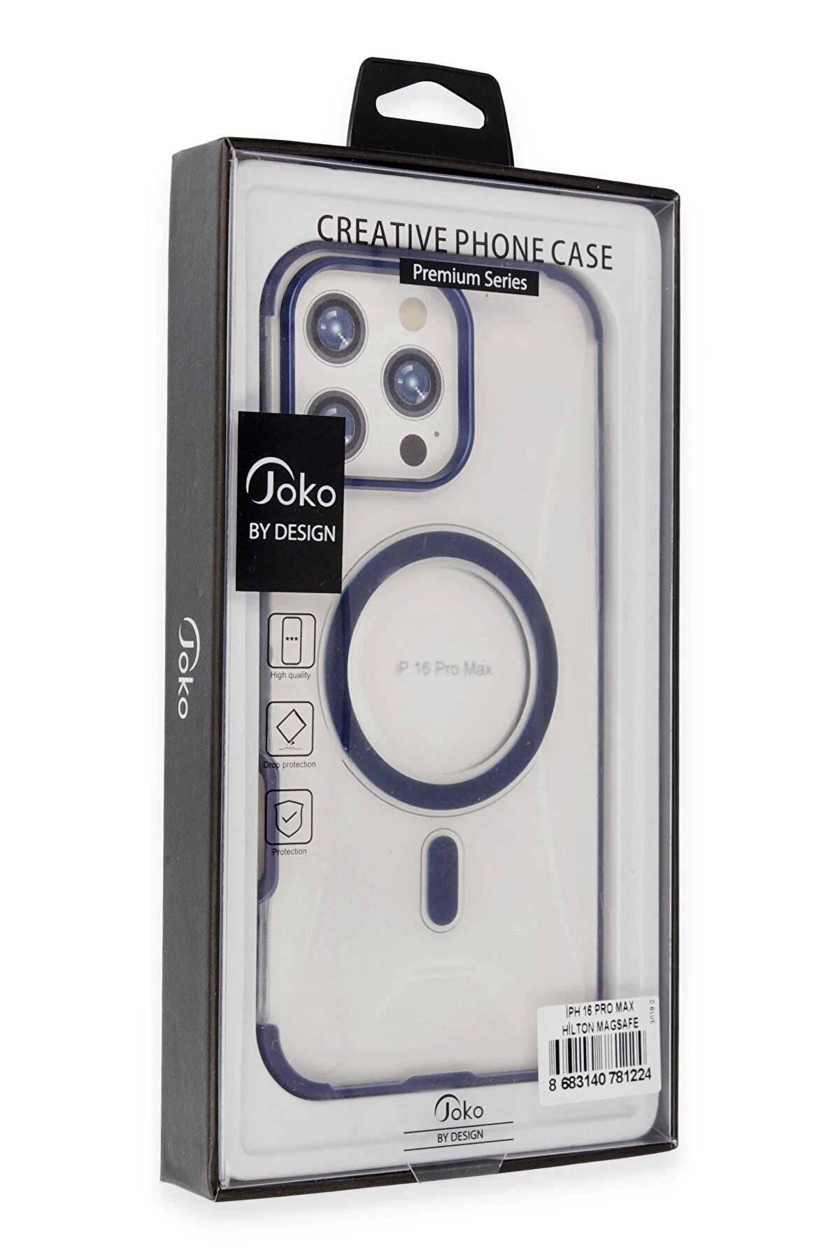 İphone 16 Pro Max Hi̇lton Magsafe Kapak - Ti̇tan Gri̇ - Dropx3920-5873