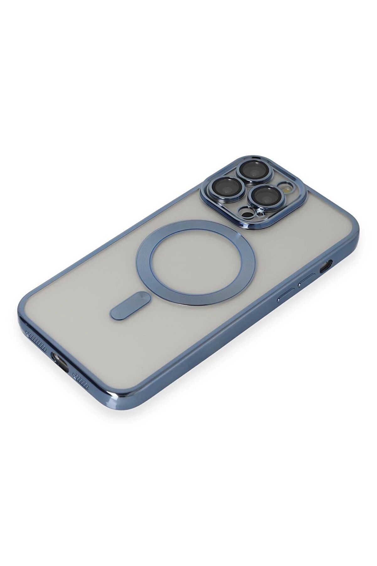 İphone 14 Pro Max Kılıf Kross Magneti̇csafe Kapak - Si̇erra Blue - Dropx3375-1185