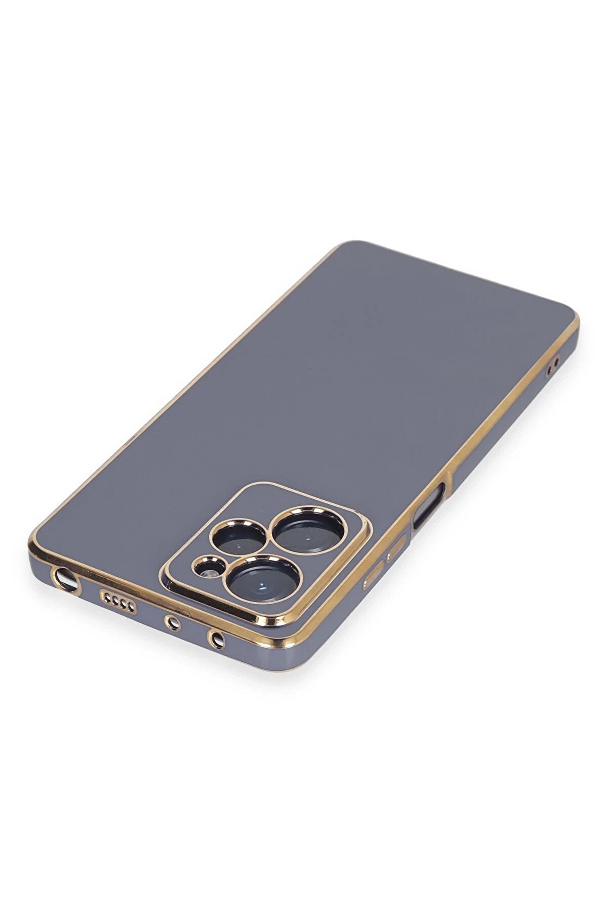 Xi̇aomi̇ Poco X5 Pro 5G Kılıf Volet Si̇li̇kon - Mavi̇ - Dropx5195-6730