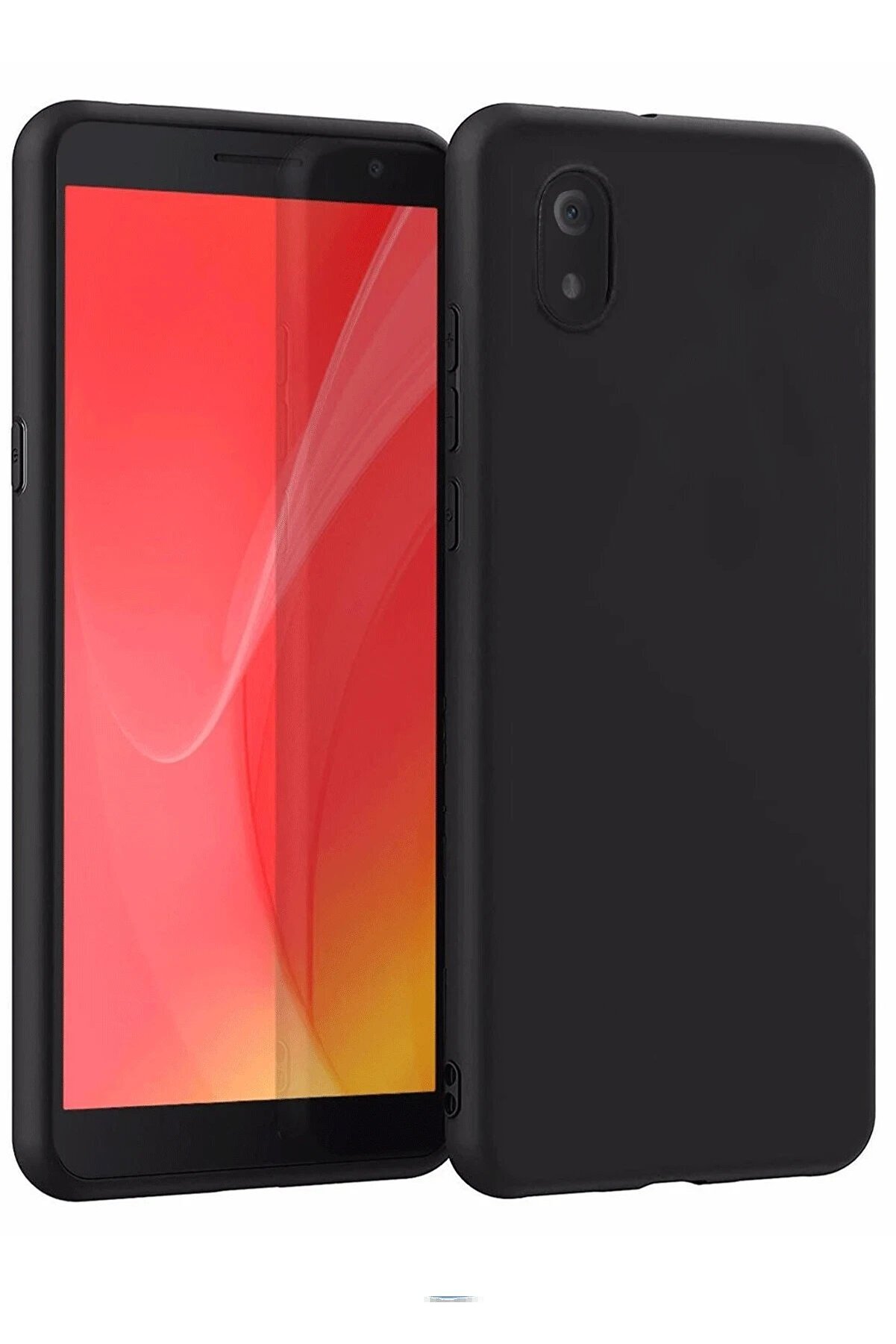 L7 Kılıf Fi̇rst Si̇li̇kon - Si̇yah - Dropx1534-6975