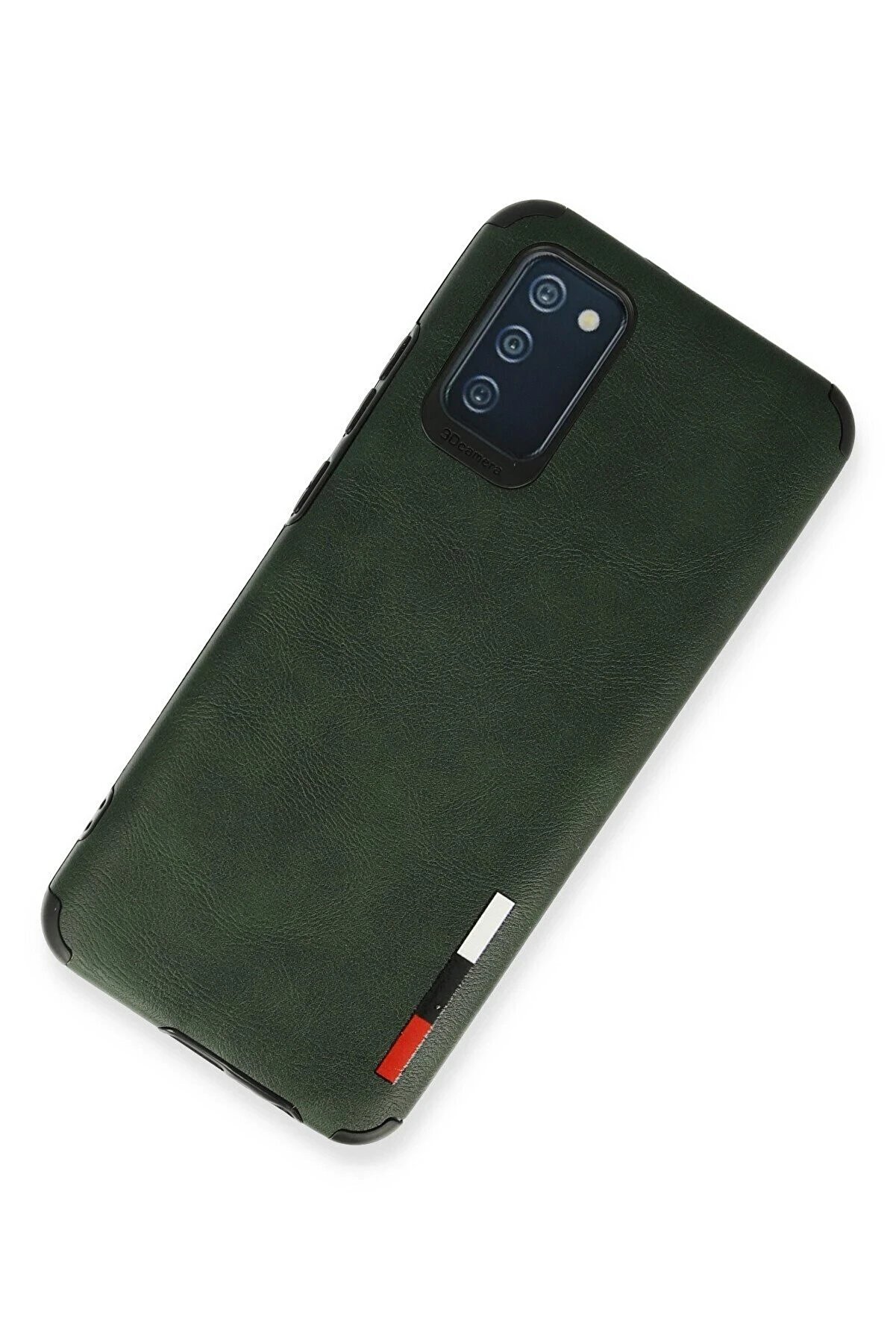 Samsung Galaxy A03S Kılıf Loop Deri̇ Si̇li̇kon - Yeşi̇l - Dropx6488-9691