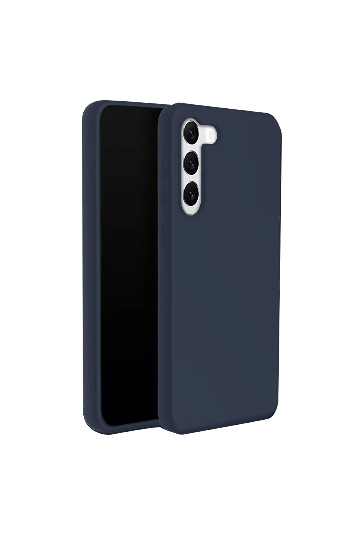 CepteToptan Newface Samsung Galaxy S24 Kılıf First Silikon - Lacivert
