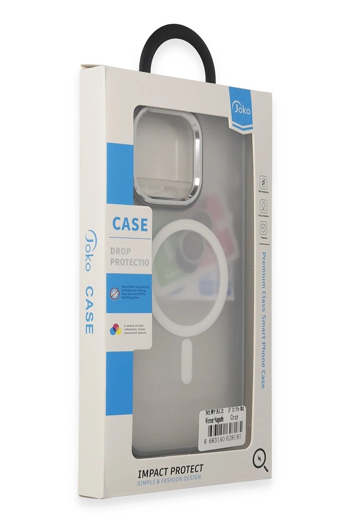 İphone 13 Pro Max Wi̇nner Magsafe Kapak - Gri̇ - Dropx8900-8227