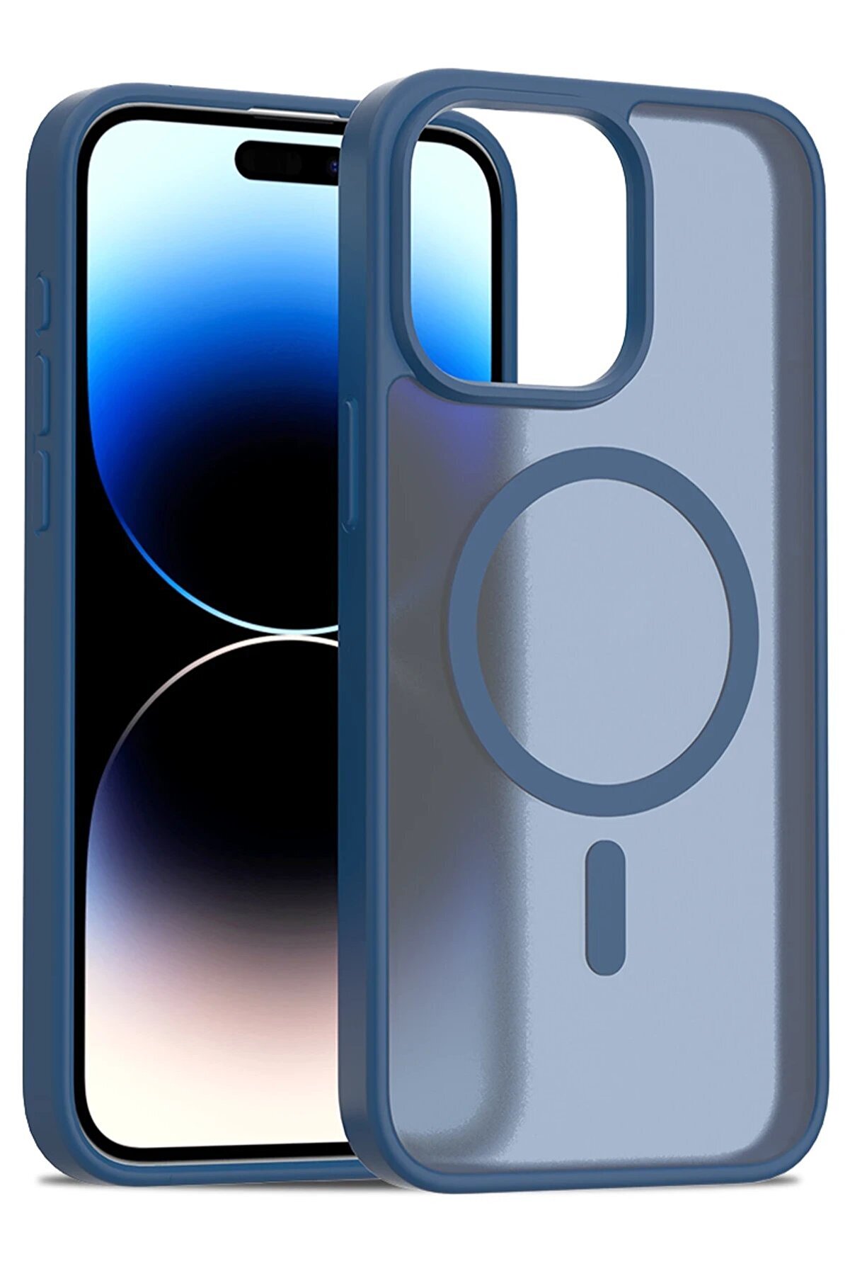 İphone 15 Pro Max Jota Magsafe Kapak - Laci̇vert - Dropx5729-7066