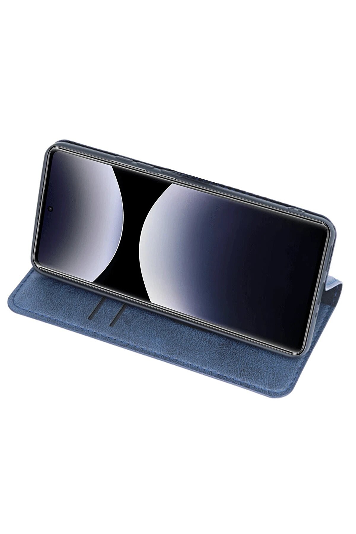 Xi̇aomi̇ Redmi̇ Note 14 4G Kılıf Trend S Plus Kapaklı Kılıf - Taba - Dropx3698-4836