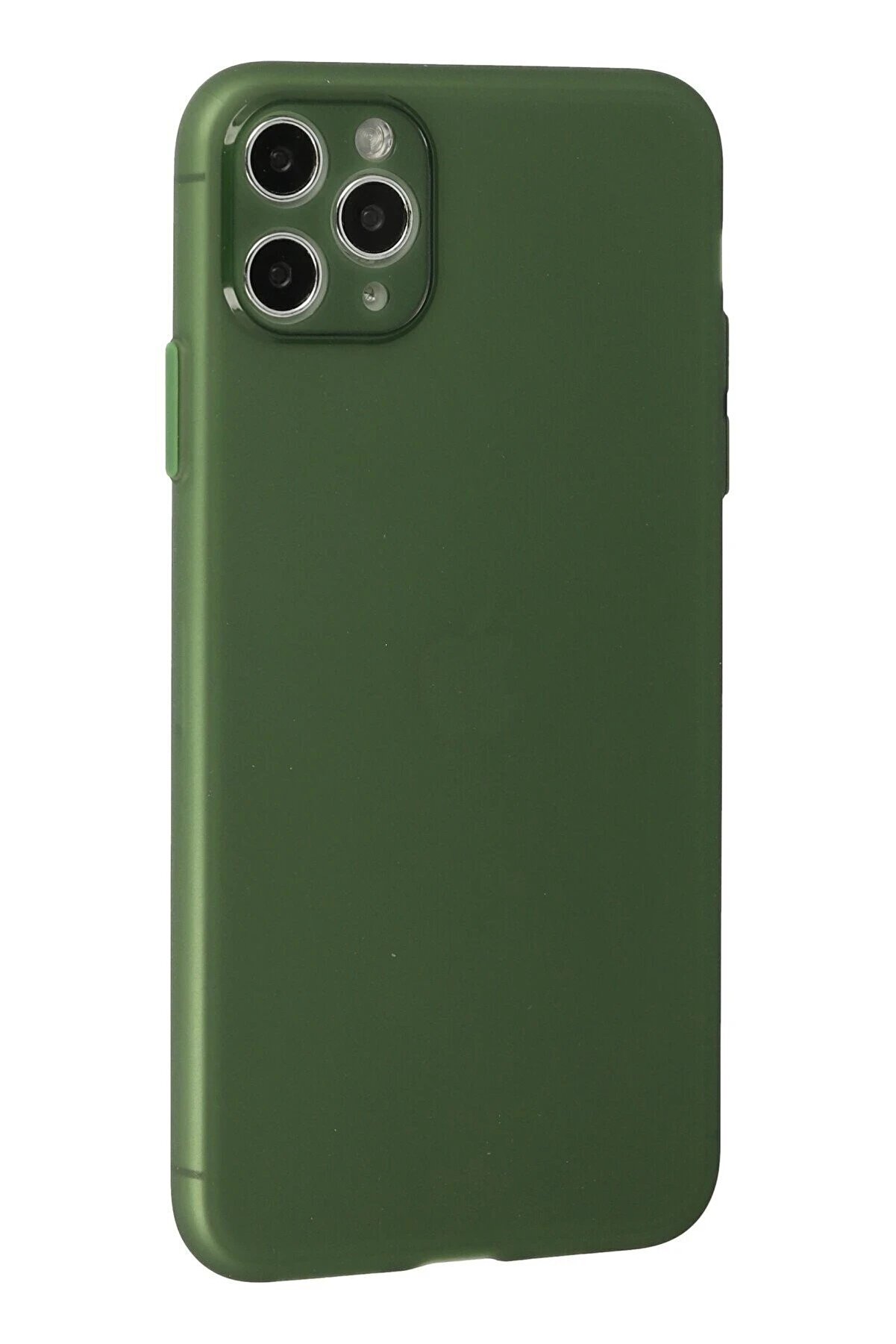 İphone 11 Pro Max Kılıf Si̇li̇kon - Yeşi̇l - Dropx9649-7613