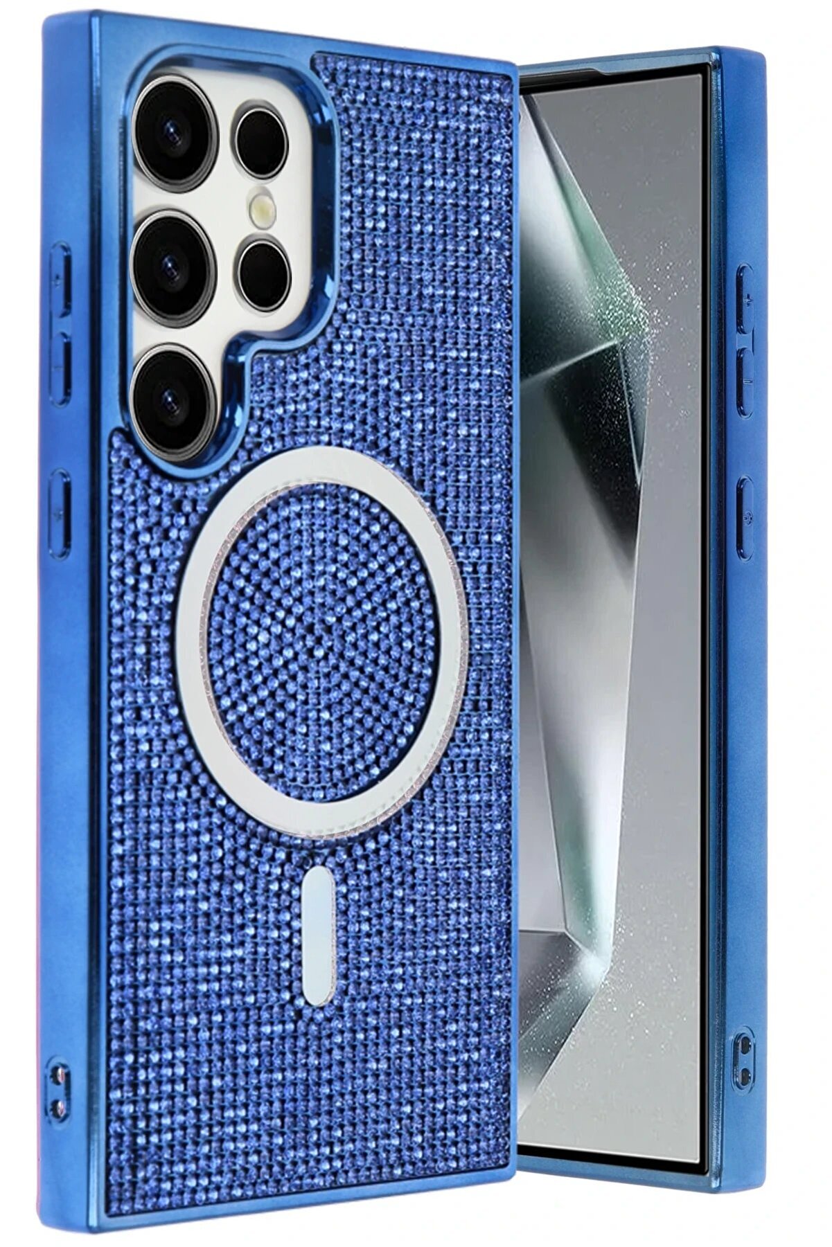 Samsung Galaxy S23 Ultra Helen Magsafe Kapak - Laci̇vert - Dropx9481-4774