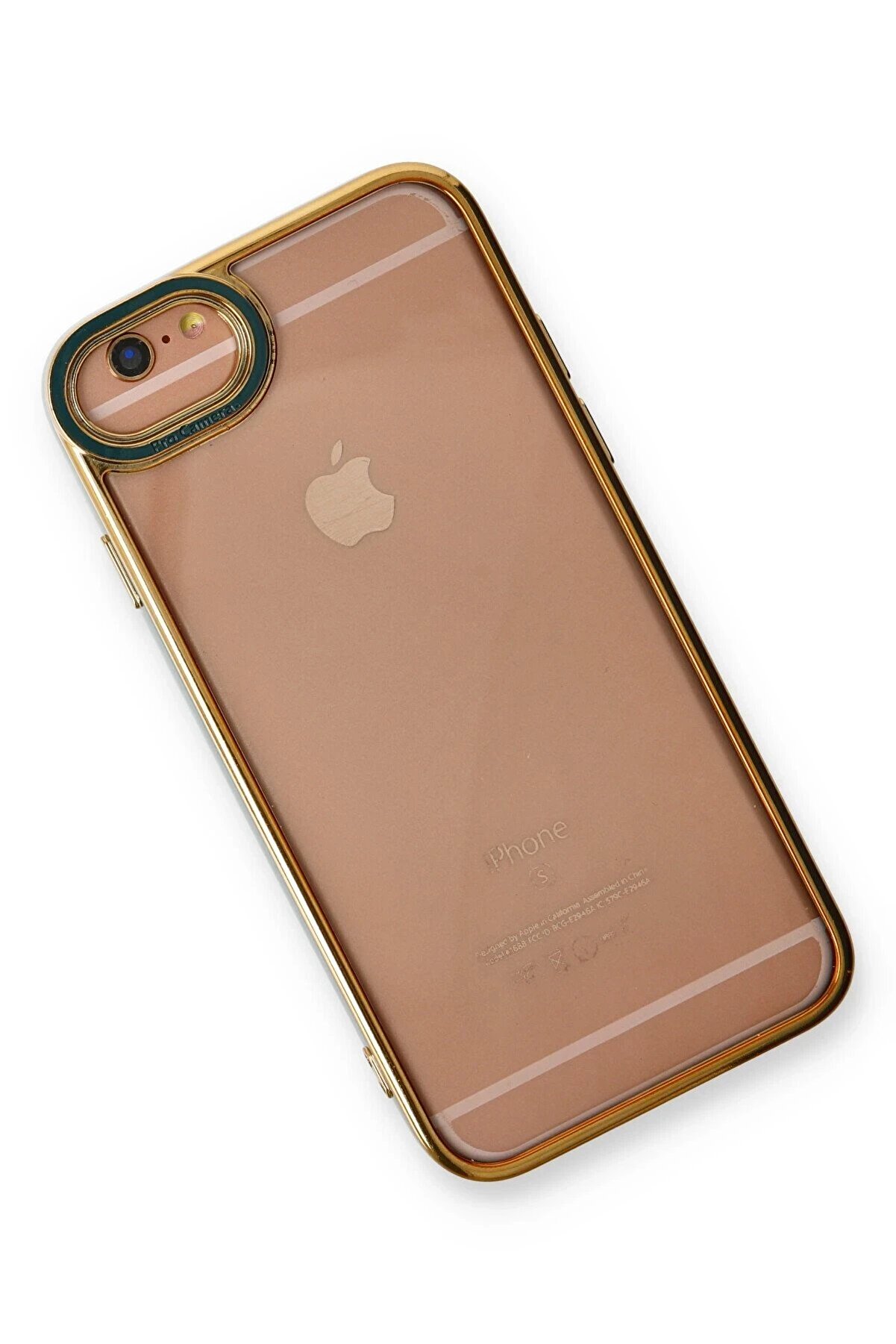 İphone 6 Kılıf Li̇va Lens Si̇li̇kon - Yeşi̇l - Dropx6454-7538