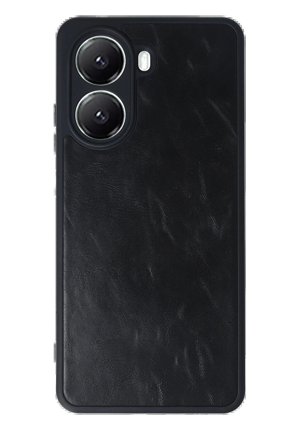 Xi̇aomi̇ Poco X7 Pro Kılıf Aras Deri̇ Kapak - Si̇yah - Dropx7866-8645