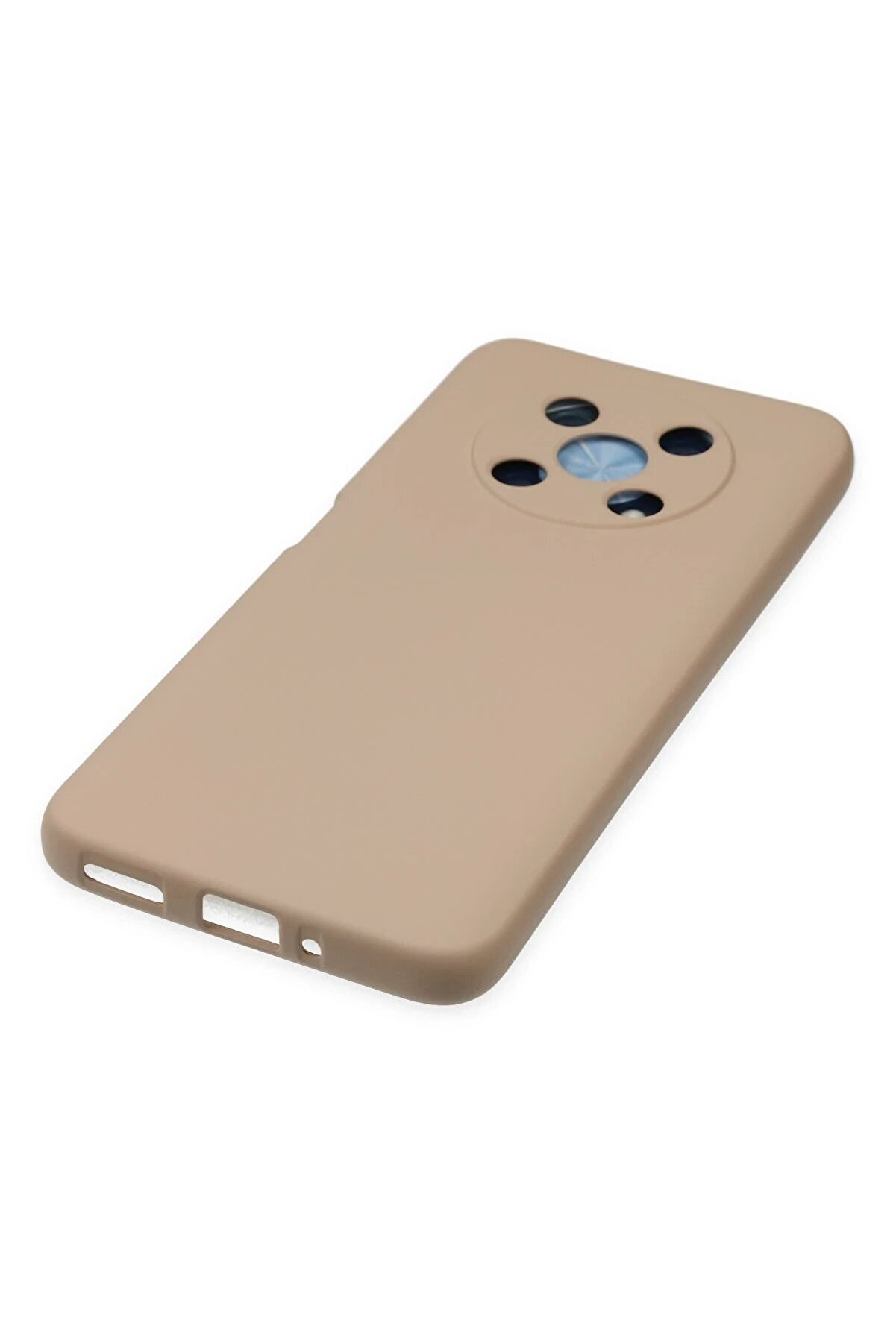 Huawei̇ Nova Y90 Kılıf Nano İçi̇ Kadi̇fe Si̇li̇kon - Pudra - Dropx2029-6409