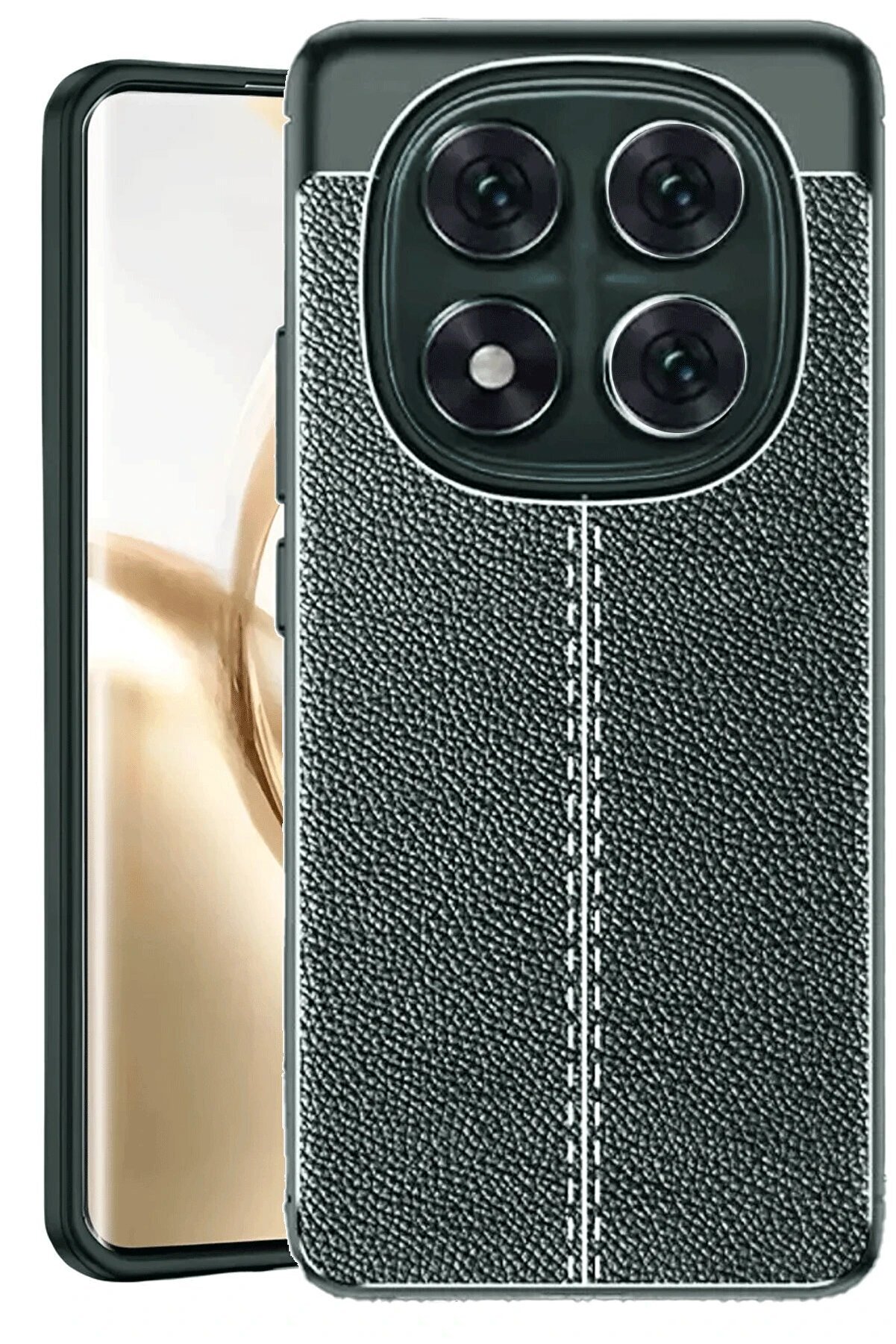 Xi̇aomi̇ Redmi̇ Note 14 Pro 4G Kılıf Auto Focus Kapak - Koyu Yeşi̇l - Dropx5083-7442