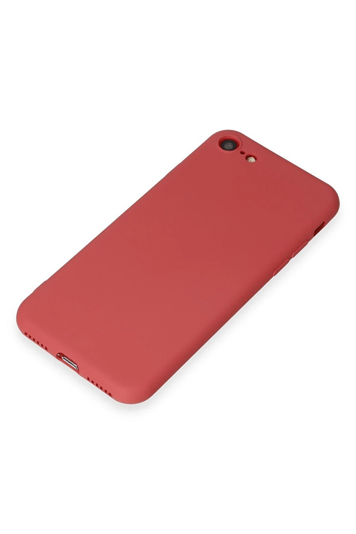 İphone 7 Kılıf Fi̇rst Si̇li̇kon - Ki̇remi̇t - Dropx9117-3849