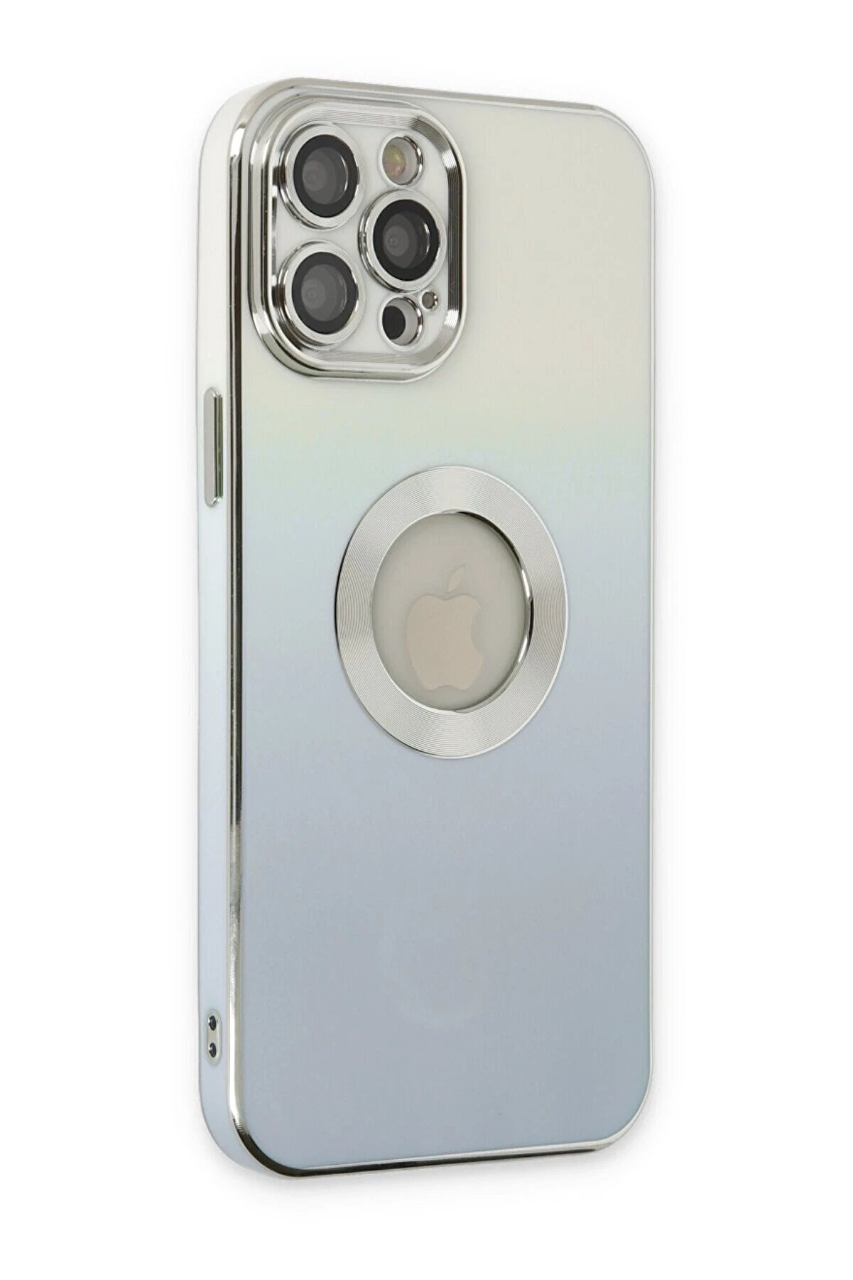 İphone 12 Pro Kılıf Best Si̇li̇kon - Mavi̇ - Dropx9689-6511