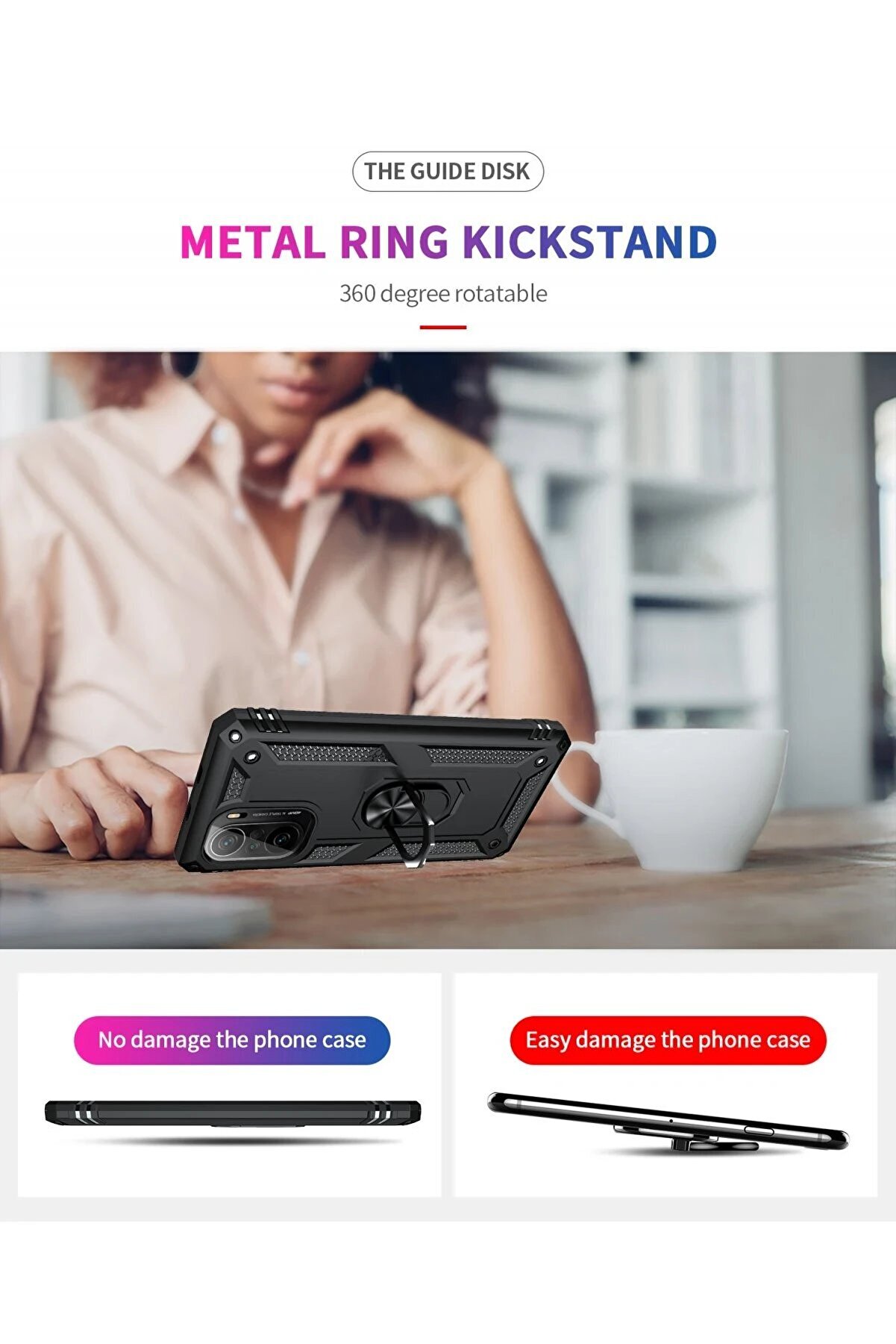 Xi̇aomi̇ Poco F3 Kılıf Sofya Y&uuml;z&uuml;kl&uuml; Si̇li̇kon Kapak - Si̇yah - Dropx7405-7909