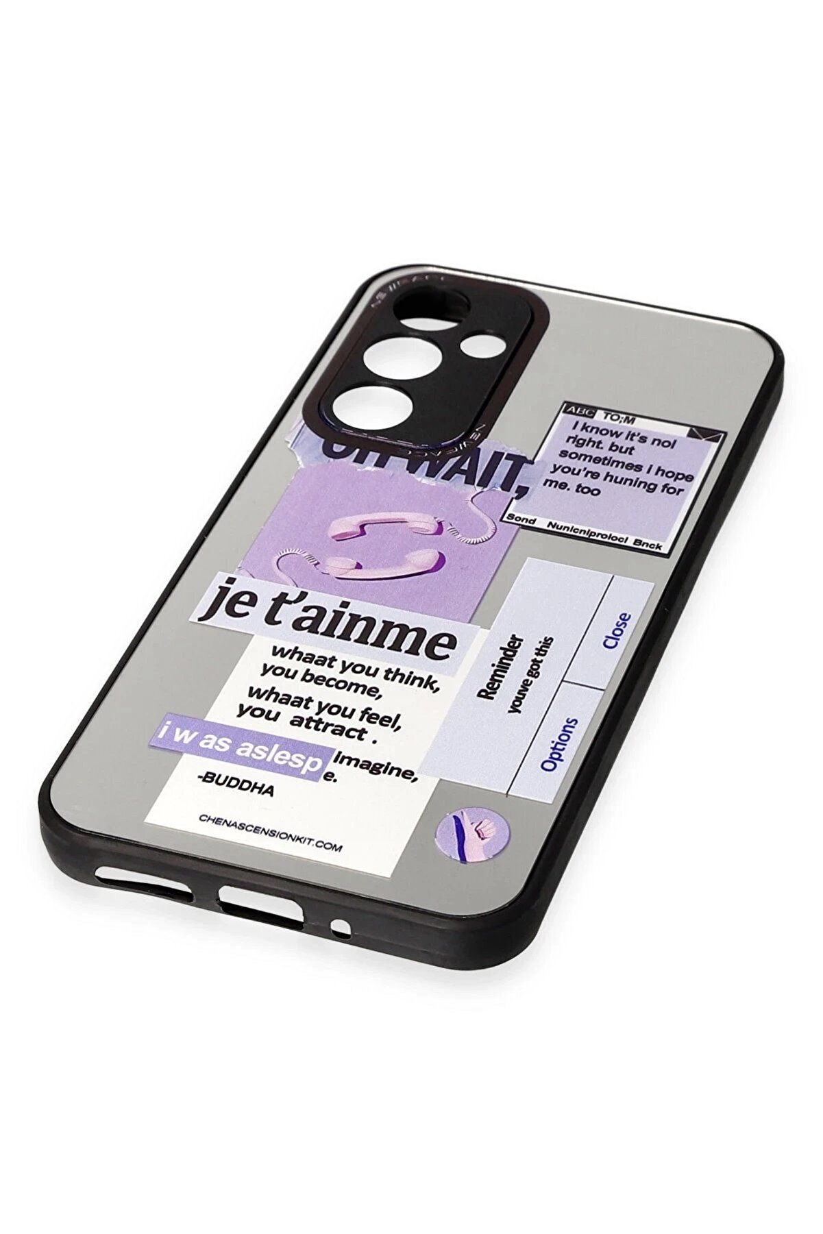 Samsung Galaxy A54 5G Kılıf Mi̇rror Desenli̇ Kapak - Mi̇rror - 4 - Dropx2026-2366