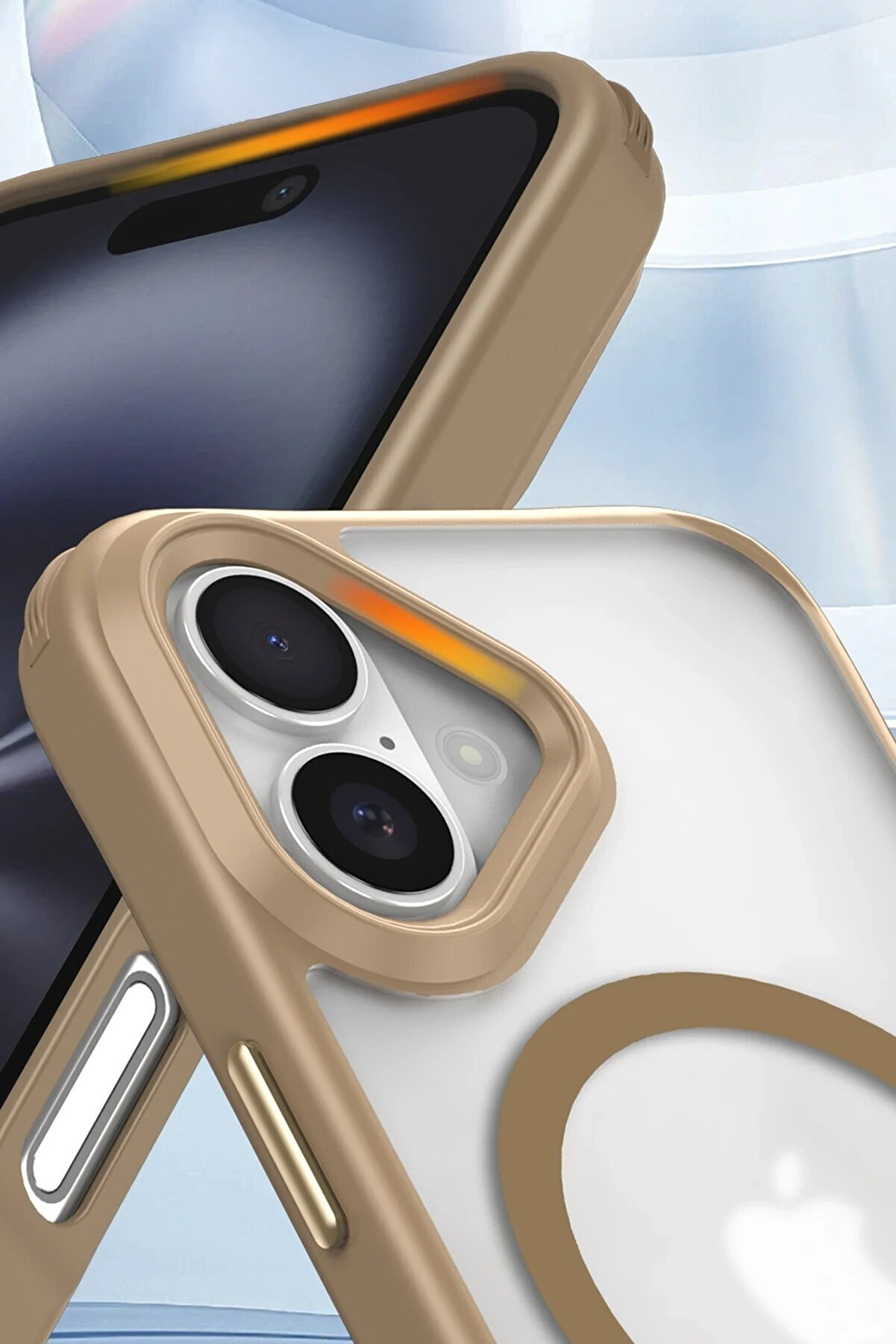 İphone 16 Kılıf Enka Magsafe Si̇li̇kon Kılıf - Si̇yah - Dropx5584-2609