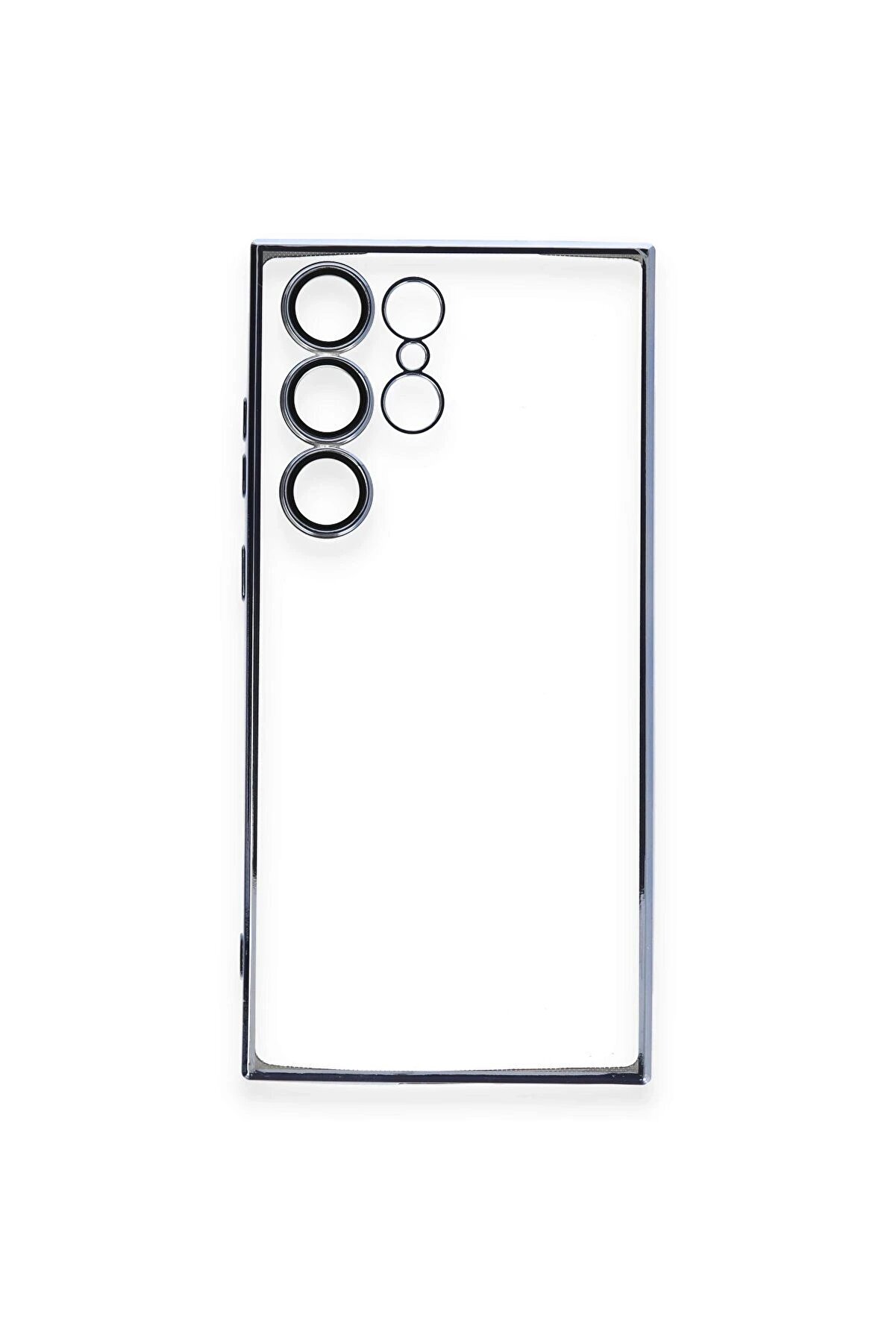 Samsung Galaxy S24 Ultra Kılıf Lensli̇ Si̇li̇kon - Gold - Dropx1960-7571