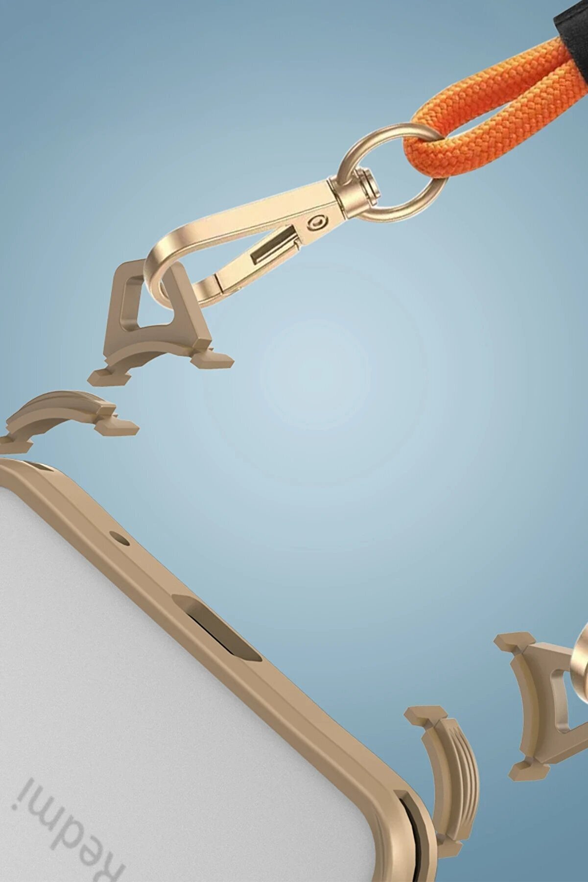 Xi̇aomi̇ Redmi̇ A3 4G Kılıf Penta Si̇li̇kon Kılıf - Ti̇tan Gri̇ - Dropx2989-5585