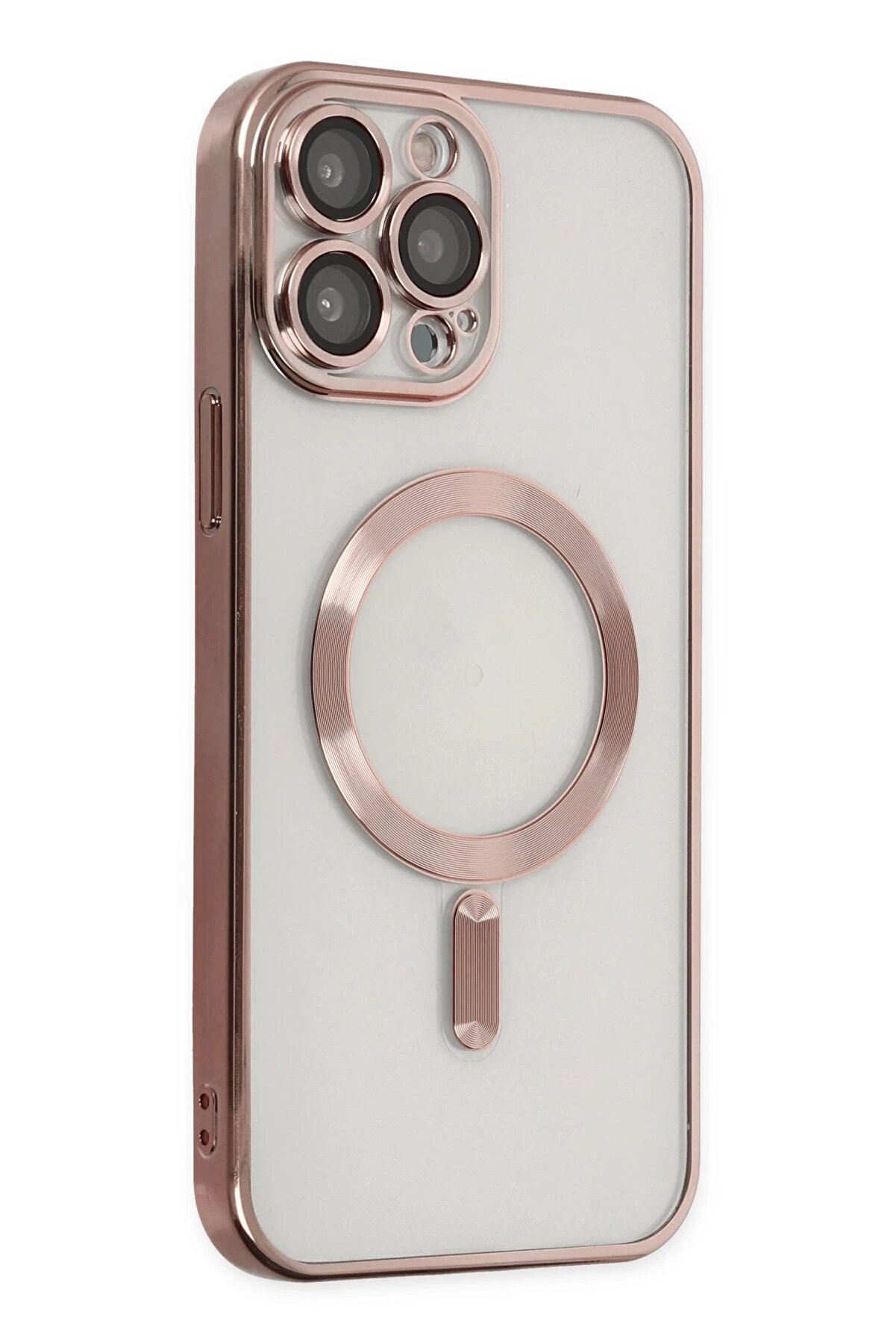 İphone 13 Pro Kılıf Kross Magneti̇csafe Kapak - Rose - Dropx7942-1519