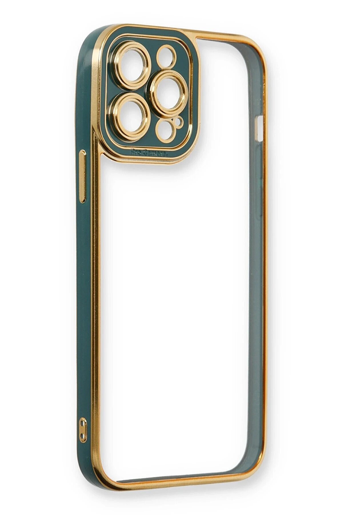 İphone 14 Pro Kılıf Li̇va Lens Si̇li̇kon - Yeşi̇l - Dropx8190-1284