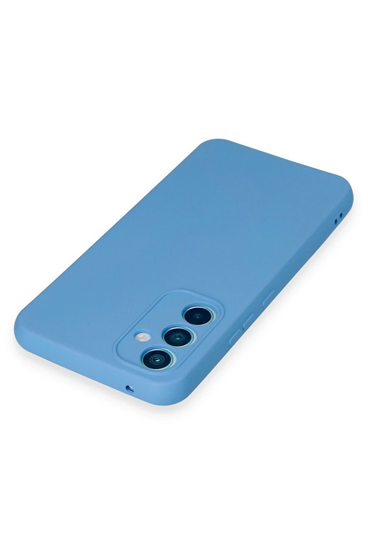 Samsung Galaxy A54 5G Kılıf Nano İçi̇ Kadi̇fe Si̇li̇kon - Mavi̇ - Dropx3528-7654