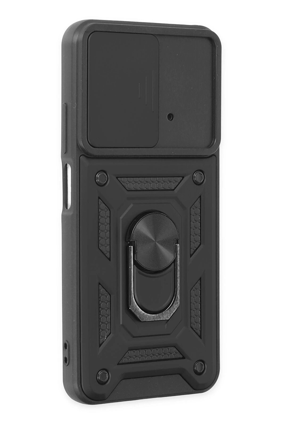 Xi̇aomi̇ Poco M4 Pro 4G Kılıf Pars Lens Yüzüklü Si̇li̇kon - Si̇yah - Dropx1021-3592