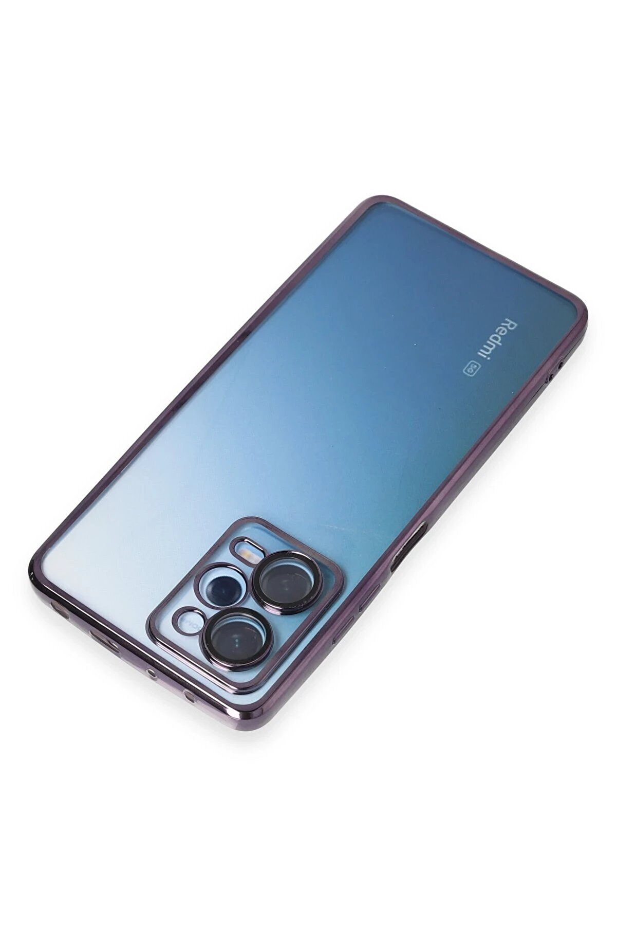 Xi̇aomi̇ Redmi̇ Note 12 Pro 5G Kılıf Lensli̇ Si̇li̇kon - Mor - Dropx4922-9667